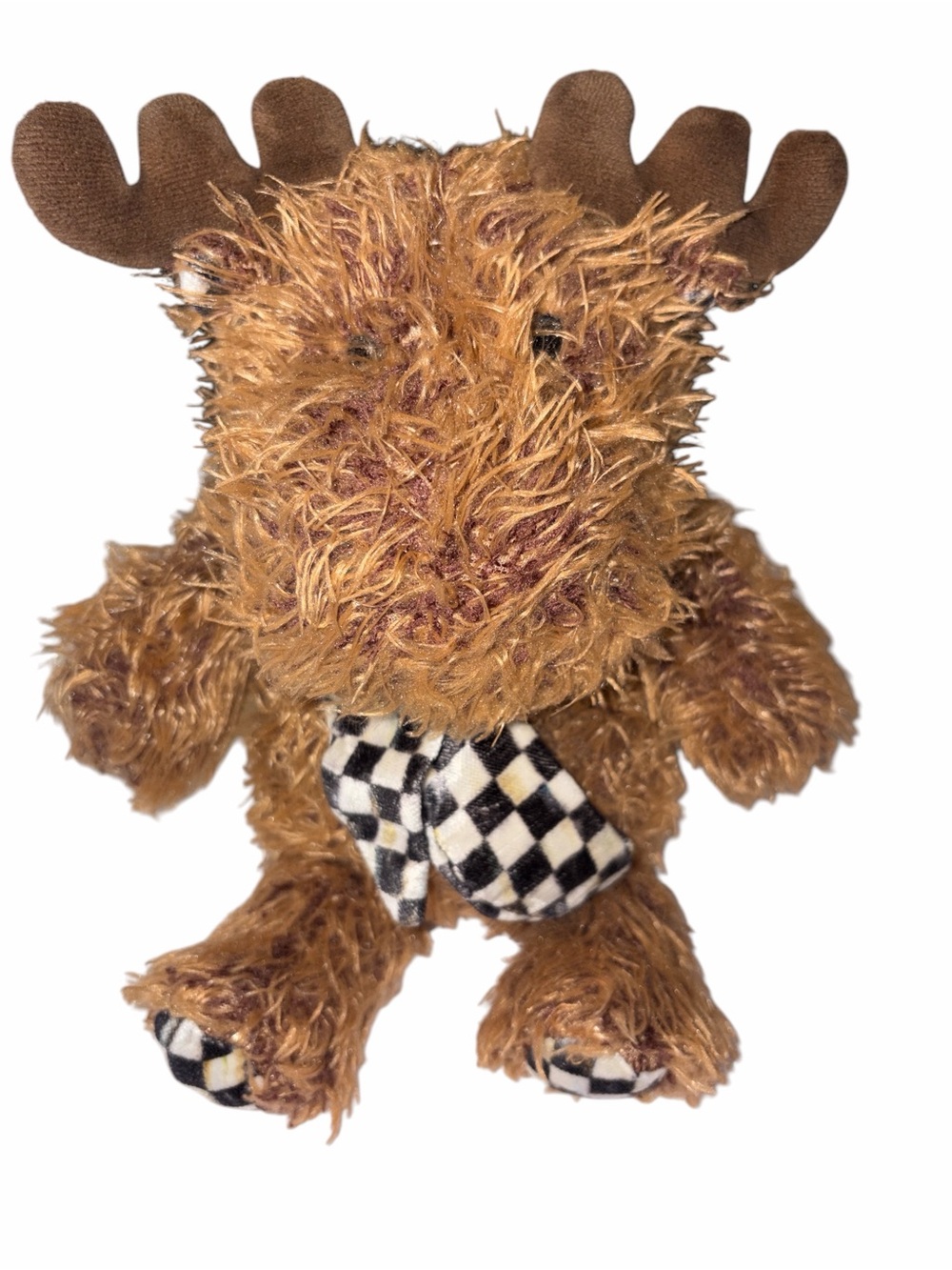 Mackenzie Childs Mini Marsden Moose Plush 12 Inches
